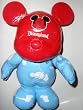 Disney Theme Parks Mickey Mouse 10" Vinylmation Plush Doll & Poseable Arms ~ Ballon Head