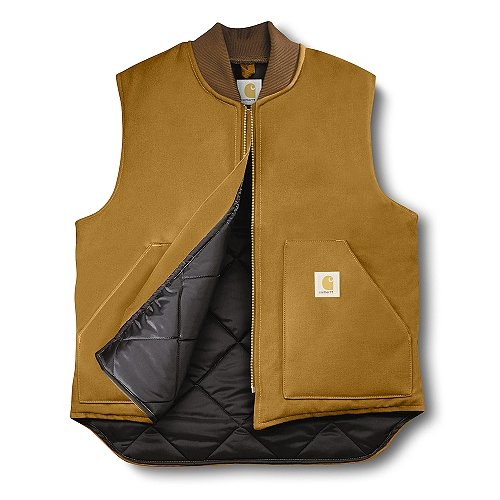 Carhartt V01 Duck Vest / Arctic Quilt Lined