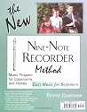 The NEW Nine-Note Recorder Method: Easy Music for Beginners