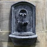 Garden Water Features & Outdoor Fountains item: Shell Wall Fountain in Lead