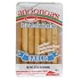 Angonoa's Breadsticks, Garlic, 3.25-Ounce Bags (Pack of 12)