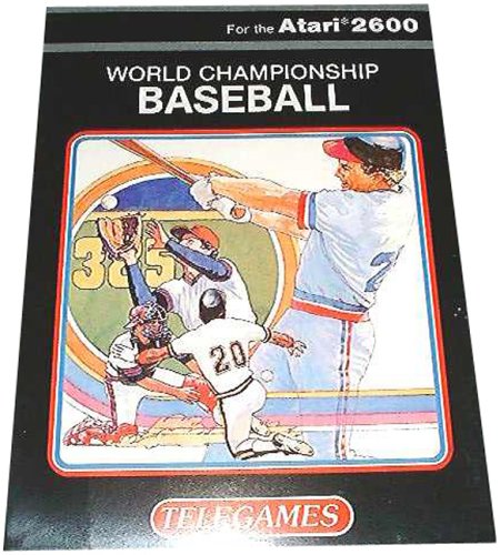 Childrens Toyshop  Video Games : World Championship Baseball ( Atari 2600 )