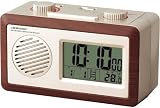 ADESSO (アデッソ) 置き時計 電波時計 AM/FMラジオつき RD-J328 ADESSO (アデッソ) 置き時計 電波時計 AM/FMラジオつき RD-J328