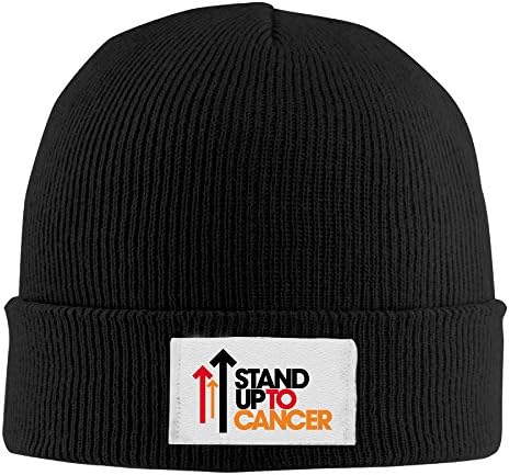Jiandan Stand Up To Cancer Beanie Fitted Hats