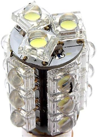 Qoosseine 1157 S25 Ba15d 1.5w 150-180lm 6000-6500k White 18-led Car Signal/turning Lamp (2pcs)