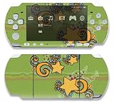 Flower Stars Decorative Protector Skin Decal Sticker for Sony Playstation PSP 1000 Portable System