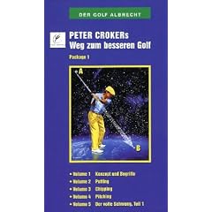 Peter Crokers Weg zum besseren Golf - Paket 1 [VHS]