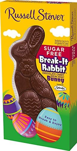 Russell Stover Candies Sugar Free Milk Chocolate Break-It Rabbit, 4.5 oz