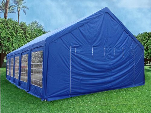 32'x20' Heavy Duty Party Wedding Tent Canopy Gazebo Carport Blue