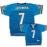 Reebok NFL Equipment Jacksonville Jaguars #7 Byron Leftwich Teal Toddler Replica Football Jersey