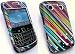 EMARTBUY SHOOTING STARS HYBRID PROTECTION CASE/COVER/SKIN FOR BLACKBERRY 9700 BOLD + SCREEN PROTECTOR