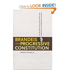 Brandeis and the Progressive Constitution: Erie, the Judicial Power, and the Politics of the Federal Courts in Twentieth-Century America