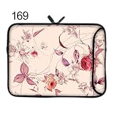 15.6 inch 15 inch Compact Neoprene Laptop Sleeve Printed with beautiful patterns with Double Zipper Double Side...