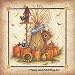 Free Pumpkins by Mary Ann June. Size 8.00 inches width by 8.00 inches height. High Quality Art Poster Print