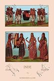 Art Poster, A Variety of Indian Ceremonial Garb #2 - 18.75 x 27.5