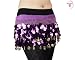 Bellyrose Multi-row Paillettes Gold Coins Belly Dance Wrap & Hip Scarf, Lively Style Image #6