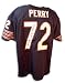 Autographed William Perry Chicago Bears Throwback Jersey with inscription 