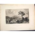 LOCH LINNHE SOUTH ARGYLLSHIRE SCOTLAND OLD PRINT c1877