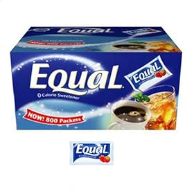 Equal Zero Calorie Sweetener -New 800 Packets