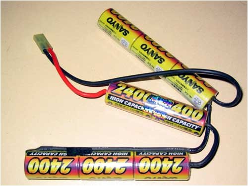 Sanyo 9.6 V 2400 mAH Ni-Cad Crane Stock