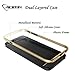 Sony Xperia C5 Ultra Case, Aomax@ Armor [Dual Bumper] Slim Fit Skin Silicone Cover Case + PC Bumper Frame + HD Screen Protector For Sony Xperia C5 Ultra DHF Sliver
