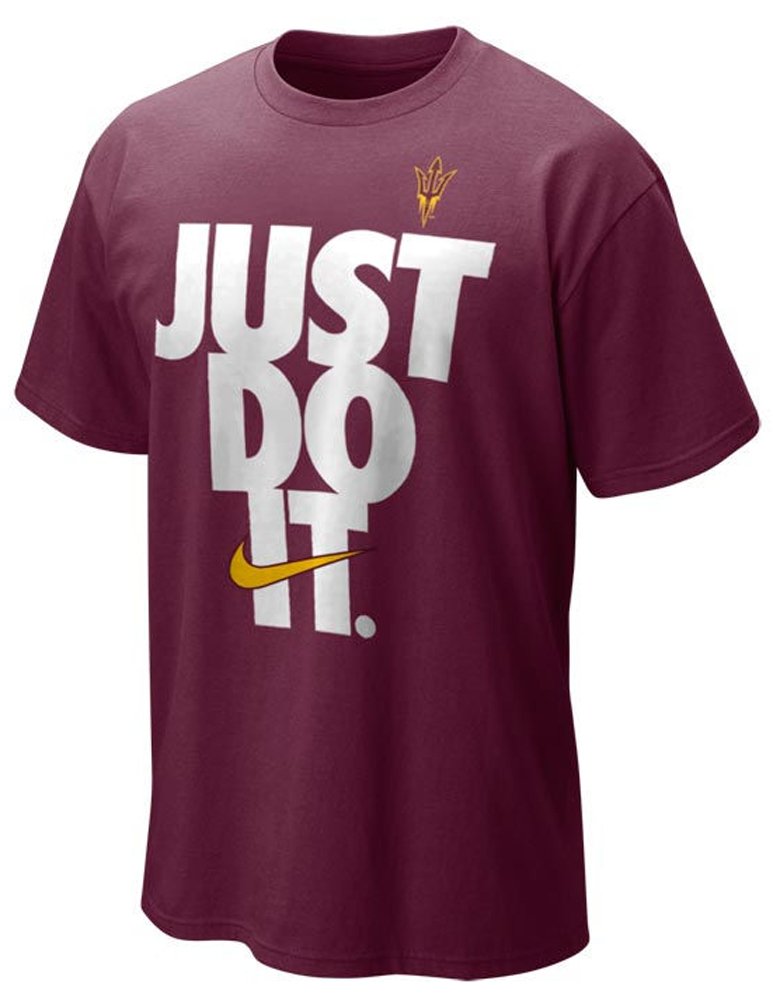 Amazon.com : Nike Arizona State Sun Devils Just Do It T-Shirt ...