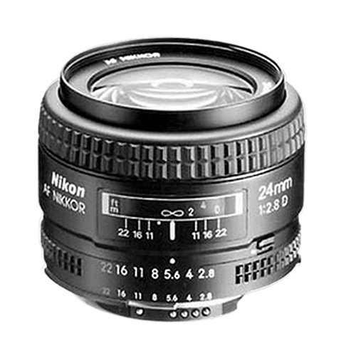 Nikon AF Nikkor 24 mm/2,8 D Objektiv (52mm Filtergewinde) Nikon AF Nikkor 24 mm/2,8 D Objektiv (52mm Filtergewinde)