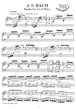 Bach J.S. Partita No. 6 in E Minor: Instantly download and print sheet music