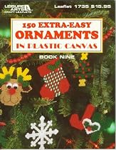 150 Extra-Easy Ornaments in Plastic Canvas (Plastic Canvas Library Series, Bk. 9)