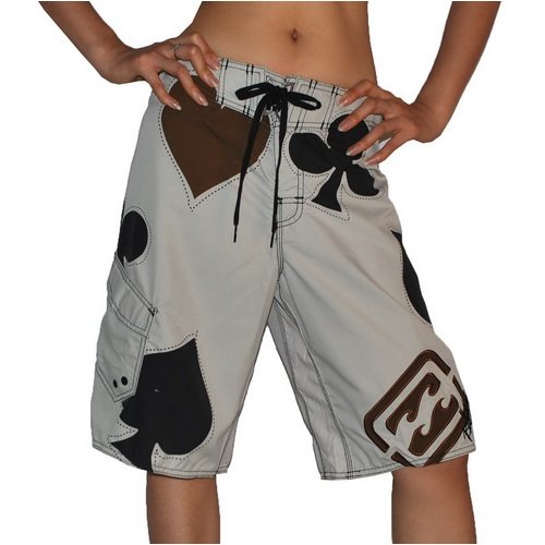 Womens Billabong TAJ BURROW Surf & Skate Boardshorts - Size: 8