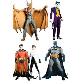 DC Direct Batman and Son Set of 4 Action Figures by Batman