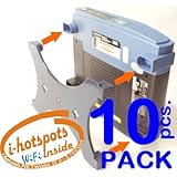 PACK of 10 Wall Mounts for LINKSYS WRT54GL i-BASE-4 SM01