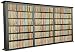 Venture Horizon 2423-21BL Triple Mounted Media Cabinet Multimedia