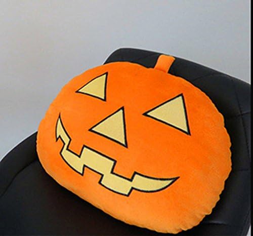 Ayouta Ghost Halloween Pumpkin Pillow Cushion Puzzle Plush Soft Stuffed Toys Plush Dolls Creative Gifts(35cm)