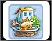 All Products : Mouse Pad with fire, chicken, bird, barbeque, watching, house
