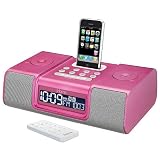 iHome iP9 Clock Radio for iPod and iPhone (Pink)