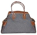 Fendi Blue Denim Topstitched De Jour Grande Handbag 8BN158-YGD-F0EVC