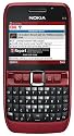 Nokia E63 ruby red (QWERTZ-Tastatur, Ovi, UKW-Stereo-Radio, UMTS, GPRS, Nokia Maps, 2 MP) Smartphone ohne Vertrag, ohne Branding, kein Simlock