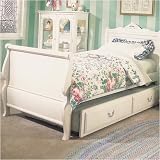 Caroline Sleigh Bed - Double