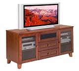 Plasma TV Stand - 61 Inch Shaker Styled Console for Plasma/LCD/DLP Technology - FT61SC