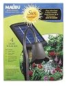 Malibu Solar Tulip Walk Lights with Remote Panel 4-pk. - Bronze Finish