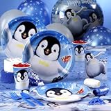 Party Supplies - Happy Feet Party Supplies - Deluxe Pack