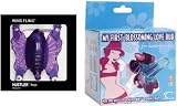 Hustler Novelties Wing Fling Strap-On and Venus Butterfly Love Bud Vibrator Collection for Women