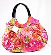 Vera Bradley Vivian Vintage Rose Purse Handbag
