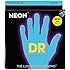 DR Strings Hi-Def NEON Blue Coated Medium 4-String (45-105) Bass Guitar Strings