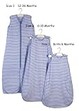 New Slumbersac Blue stripe baby sleeping bag. 12-36 months, 2.5 tog