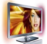 Produkt-Bild: Philips 37PFL7605H/12 94 cm (37 Zoll) LED Backlight Fernseher  (Full HD, 100 Hz, Ambilight Spectra 2, DVB-T/-C) silber/schwarz