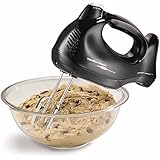 Hamilton Beach 62692 Hand Mixer with Snap-On Case, Black