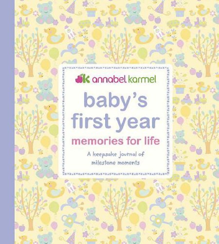Childrens Toyshop  Books : Baby's First Year - Memories for Life: A Keepsake Journal of Milestone Moments (Baby Record Book)