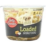 Betty Crocker Microwaveable Mashed Potato Cup, Loaded, 1.2 oz, 12 Pack